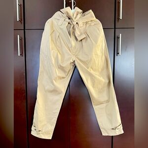 Ralph Lauren Women’s Fun crop pants with belt